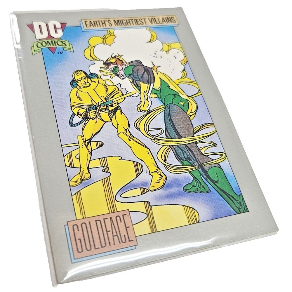 1991 Impel DC Universe Comics Trading Card Goldface
